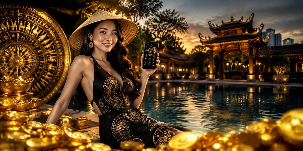 Người chơi tại Hà Nội nhận thưởng nạp tiền với hình ảnh nón lá truyền thống